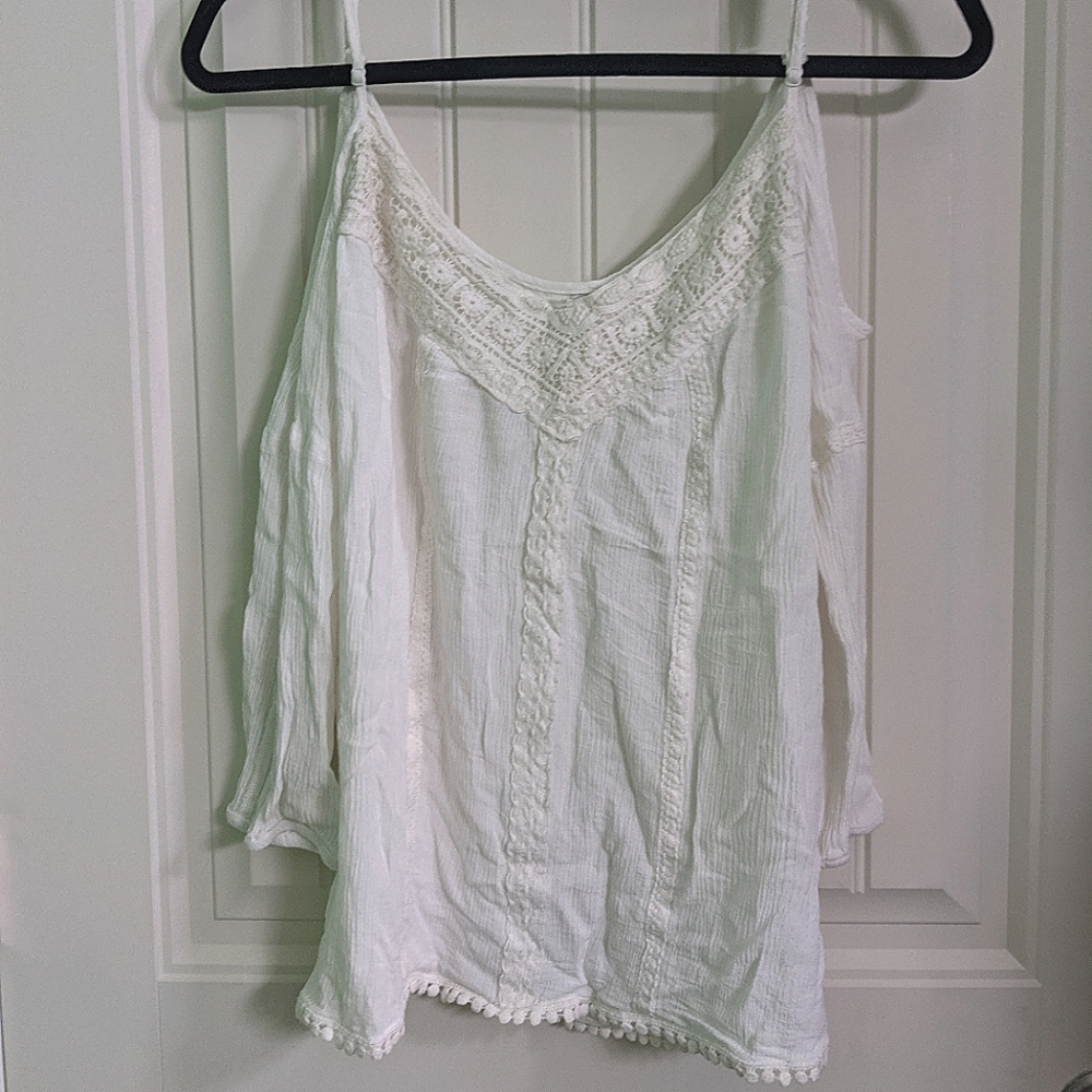 Vanity White Top - Size Large